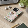 Custom Floral Tough Phone Case - Best Mom Ever - PC024