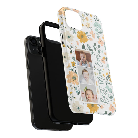 Floral Photo Phone Case - Best Mom Ever - PC010
