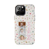 Floral Best Mom Ever Phone Case - Personalizable Tough Cases for Moms - PC028