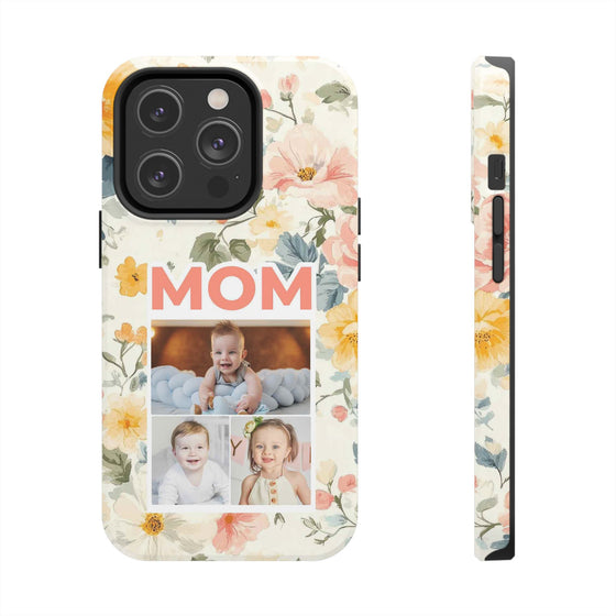 Floral Photo Tough Phone Case for Mom - PC011