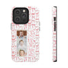 Custom Tough Phone Case - Best Mom Ever with Pink Bows - PC016