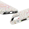 Personalized Floral Tough Phone Case - Custom Name Design - PC030