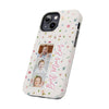 Floral Best Mom Ever Phone Case - Personalizable Tough Cases for Moms - PC028