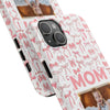 Personalized Mom Photo Collage Phone Case - Bow Design -PC015