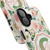 Personalized Floral Phone Case - Custom Tough Case with Name - PC025