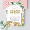 Editable Wild One Birthday Invitation JG01