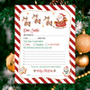 Letter To Santa Printable Easy To Print LTS06