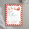 Letter To Santa Printable Easy To Print LTS06
