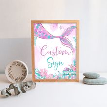  Editable Oneder The Sea Custom Sign M101