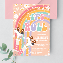  Editable Skate Party Invitation R106