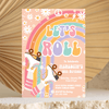Editable Skate Party Invitation R106