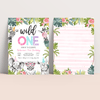 Editable Wild One Birthday Invitation S201
