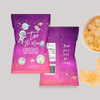 Editable Two The Moon Chip Bag Label TM02