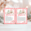Editable Elf Arrival and Goodbye Letter Printable Kit ELF107