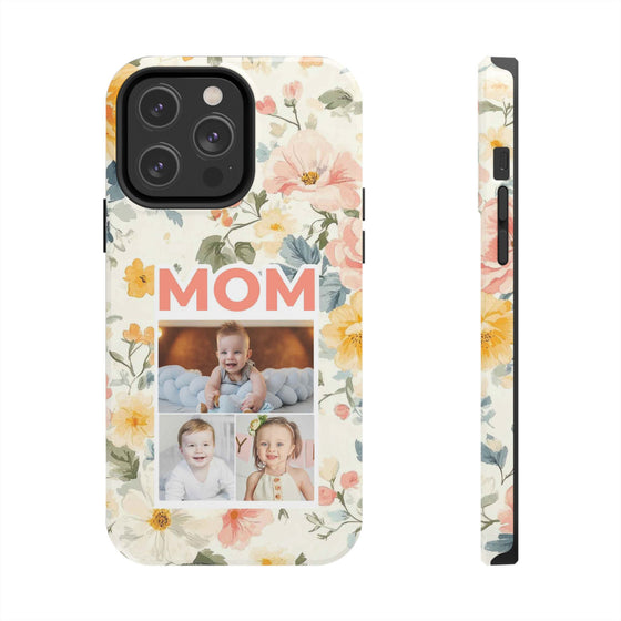 Floral Photo Tough Phone Case for Mom - PC011