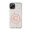 Personalized Floral Tough Phone Case - Custom Name Design - PC030