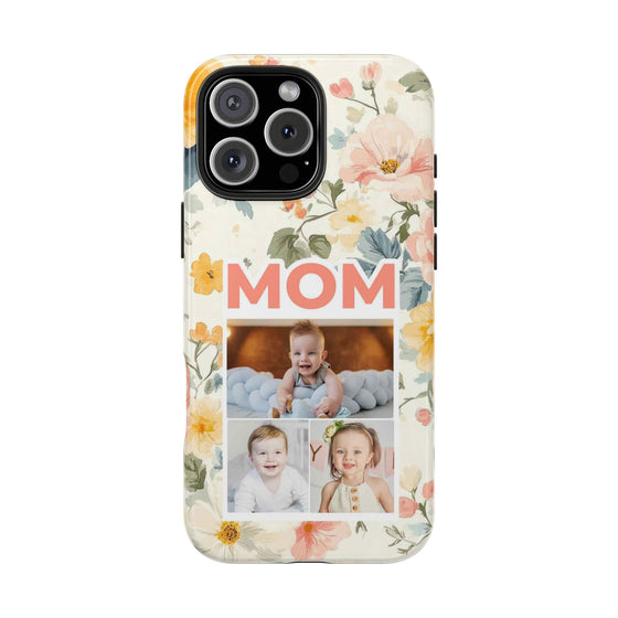 Floral Photo Tough Phone Case for Mom - PC011