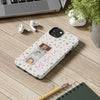 Floral Best Mom Ever Phone Case - Personalizable Tough Cases for Moms - PC028