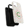 Personalized Floral Tough Phone Case for Women | Durable & Stylish Protection - PC029