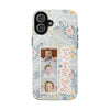Personalized Tough Phone Case - Best Mom Ever with Floral Design - PC002
