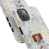 Personalized Tough Phone Case - Best Mom Ever with Floral Design - PC002