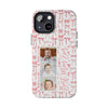 Custom Tough Phone Case - Best Mom Ever with Pink Bows - PC016