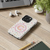 Personalized Floral Tough Phone Case - Custom Name Design - PC030