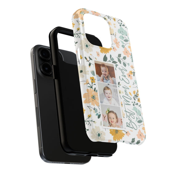 Floral Photo Phone Case - Best Mom Ever - PC010
