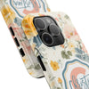 Personalized Floral Tough Phone Case - Customized with Name | Durable Protection - PC013