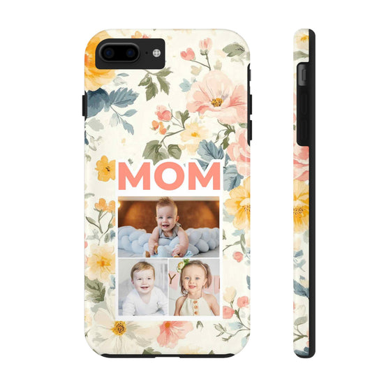 Floral Photo Tough Phone Case for Mom - PC011