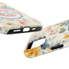 Personalized Floral Tough Phone Case - Customized with Name | Durable Protection - PC013
