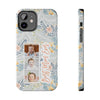 Personalized Tough Phone Case - Best Mom Ever with Floral Design - PC002