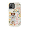 Personalized Floral Tough Phone Case - Best Mom Ever - PC012