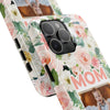 Floral Mom Phone Case with Custom Photo Slots - Perfect Gift for Mother's Day - PC023