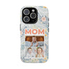 Custom Photo Collage iPhone Case for Mom - Floral Design - PC001