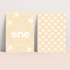Editable Daisy First Birthday Invitation D107