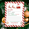 Letter To Santa Printable Easy To Print LTS07