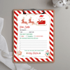 Letter To Santa Printable Easy To Print LTS07