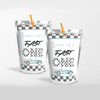 Editable Fast One Birthday Juice Label R202