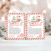 Editable Elf Arrival and Goodbye Letter Printable Kit ELF108