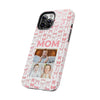 Personalized Mom Photo Collage Phone Case - Bow Design -PC015