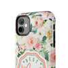 Floral Tough Phone Case - Best Mom Ever Design - PC026
