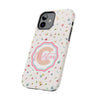 Personalized Floral Tough Phone Case - Custom Name Design - PC030