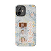 Personalized Tough Phone Case - Best Mom Ever with Floral Design - PC002