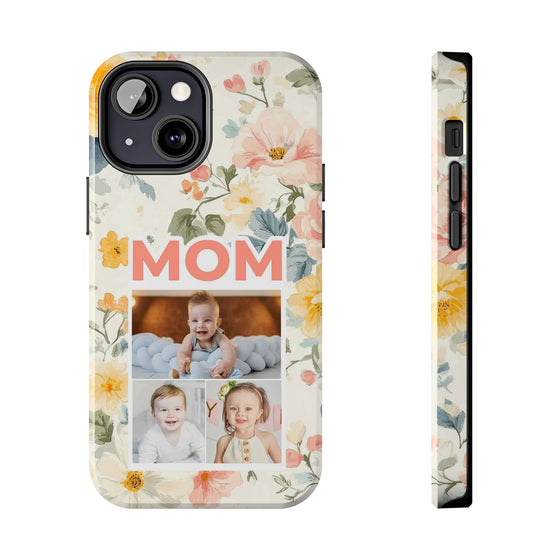 Floral Photo Tough Phone Case for Mom - PC011