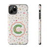 Personalized Floral Tough Phone Case for Women | Durable & Stylish Protection - PC029