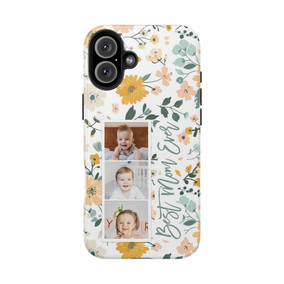 Floral Photo Phone Case - Best Mom Ever - PC010
