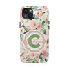 Personalized Floral Phone Case - Custom Tough Case with Name - PC025