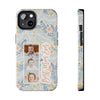 Personalized Tough Phone Case - Best Mom Ever with Floral Design - PC002