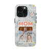 Custom Photo Collage iPhone Case for Mom - Floral Design - PC001